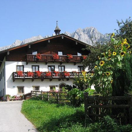 Bio-Bauernhof Rettenbachgut Werfen Kültér fotó