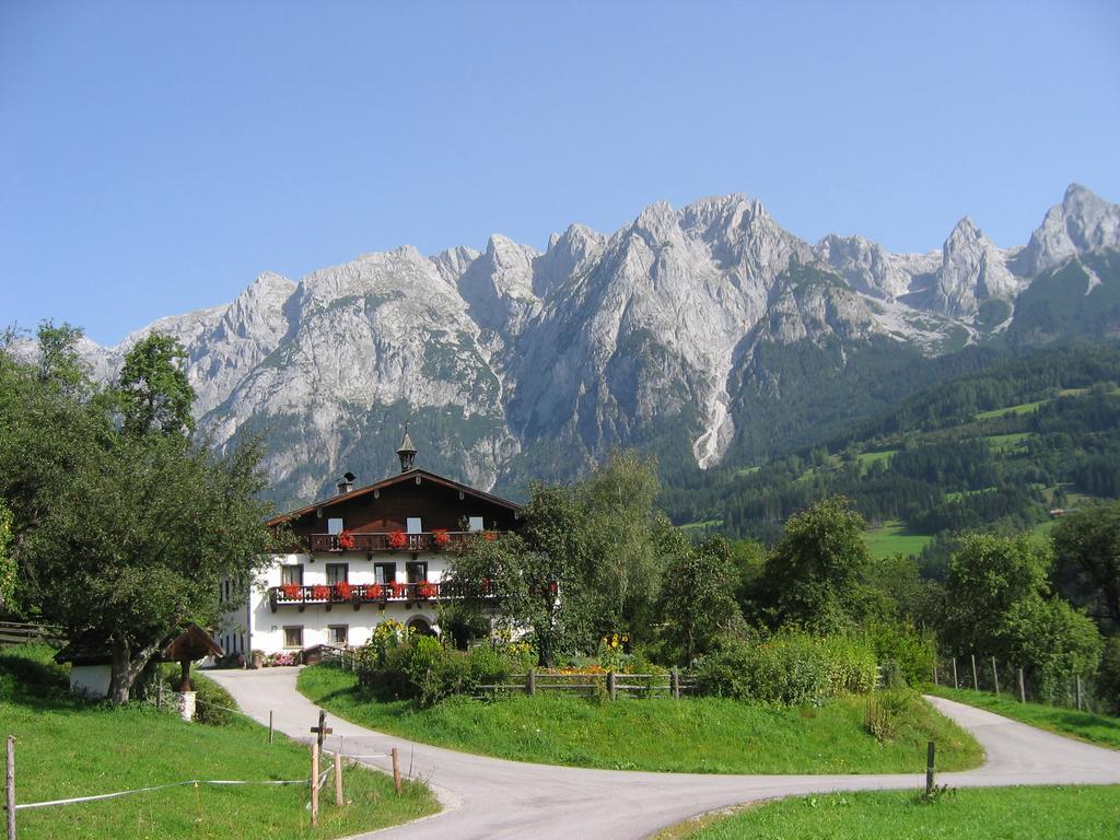 Bio-Bauernhof Rettenbachgut Werfen Kültér fotó